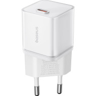 Зарядний пристрій BASEUS GaN5S Fast Charger 1C 30W Moon White (P10162504213-00)