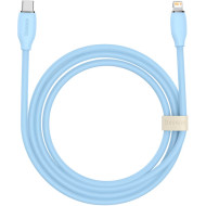 Кабель BASEUS Jelly Liquid Silica Gel Fast Charging Data Cable Type-C to iPhone 20W 2м Blue (CAGD020103)