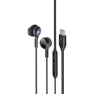 Наушники PROMATE LumiBuds-C Black