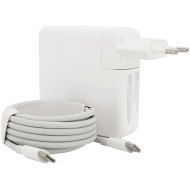 Блок живлення MERLION для ноутбука Apple 20.3V 4.3A USB Type-C 87W