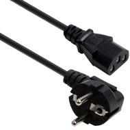 Кабель живлення VINGA CEE 7/7 - C13 3м (VYPCC1331CU)