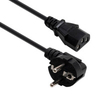 Кабель живлення VINGA CEE 7/7 - C13 5м (VYPCC1351CU)