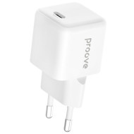 Зарядное устройство PROOVE Pocket GaN 25W 1xUSB-C, PD3.0, QC4.0 White