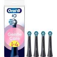 Насадка для зубной щётки BRAUN ORAL-B iO Gentle Care RB SBF-4 Black 4шт (80765107)