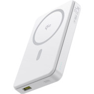 Повербанк MagSafe BASEUS Airpow II Qi2 Magnetic 22.5W 10000mAh Moon White (P10080000213-00)