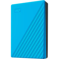 Портативний жорсткий диск WD My Passport 6TB USB3.2 Sky (WDBR9S0060BBL-WESN)