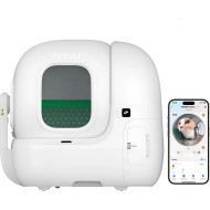 Розумний лоток для котів PETKIT Purobot Max Pro with Cam Self-Clean White (P9904)