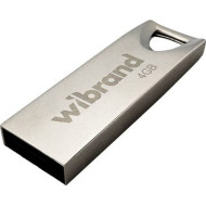 Флешка 4GB WIBRAND Taipan USB 2.0 Silver