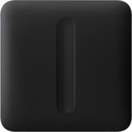 Кнопка для одноклавішного вимикача (димера) AJAX SoloButton Dimmer 1-gang 2-way for LightSwitch Black