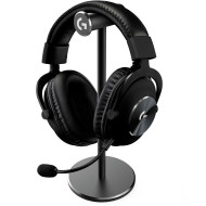 Наушники геймерские LOGITECH G Pro X w/stand Black (991-000358)