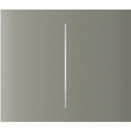 Кнопка для двоклавішного вимикача AJAX CenterButton Vertical 2-gang for LightSwitch Olive