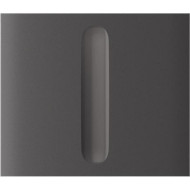 Кнопка для одноклавішного вимикача (димера) AJAX CenterButton Dimmer Vertical 1-gang 2-way for LightSwitch Ivory
