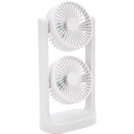 Настільний портативний вентилятор VOLTRONIC YT280 White