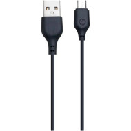 Кабель XO NB103 USB-A to Micro-USB 2м Black