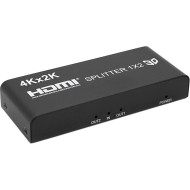 HDMI сплиттер 1 to 2 VOLTRONIC YT-S-HDMI1=>2-4KM