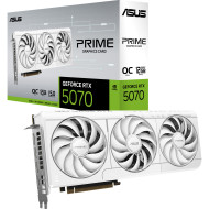 Відеокарта ASUS Prime GeForce RTX 5070 12GB GDDR7 White OC Edition (PRIME-RTX5070-O12G-WHITE)