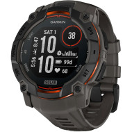 Смарт-годинник GARMIN Instinct 3 Solar 50mm Black with Charcoal Band (010-02935-00)