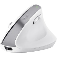Вертикальна миша TRUST Bayo+ Multidevice Ergonomic Wireless White (25399)