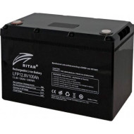 Акумуляторна батарея RITAR LiFePO4 LFP12.8V100AH G1 w/heater (12.8В, 100Агод)