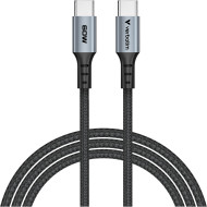 Кабель VERBATIM Sync & Charge Type-C to Type-C 60W 1.2м Black (31845)