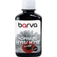 Чорнило BARVA для HP 711/712 180ml, Black (H711-857)