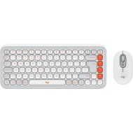 Комплект бездротовий LOGITECH Pop Icon Combo Off-White (920-013141)