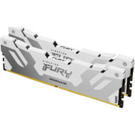 Модуль пам'яті KINGSTON FURY Renegade DDR5 8000MHz 48GB Kit 2x24GB White/Silver (KF580C38RWK2-48)
