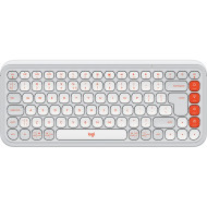 Клавиатура беспроводная LOGITECH Pop Icon Keys Off-White (920-013072)