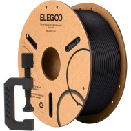 Пластик (філамент) для 3D принтера ELEGOO PLA-CF 1.75mm, 1кг, Carbon Fiber Black (50.203.0464)