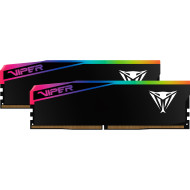 Модуль пам'яті PATRIOT Viper Elite 5 Ultra RGB DDR5 6400MHz 64GB Kit 2x32GB Matte Black (VEUR564G6432K)
