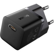 Зарядний пристрій BASEUS GaN5 Mini Fast Charger 1C PD3.0 25W Black (P10110909113-00)