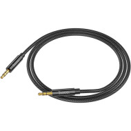 Кабель HOCO UPA19 mini-jack 3.5mm 1м Black