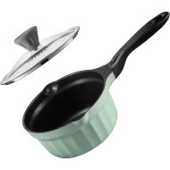 Ківш з кришкою BUYDEEM CP141 Cozy Greenish 18см 1.8л