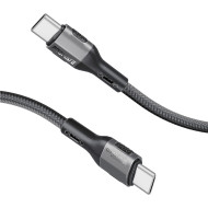 Кабель PROMATE FletchLink-CC USB-C to USB-C PD 60W 1.2м Black
