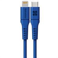 Кабель PROMATE PowerLink-200 USB-C to Lightning 2м Blue