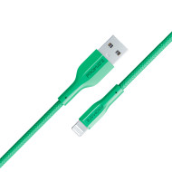 Кабель PROMATE XCord-Ai USB-A to Lightning 1м Green