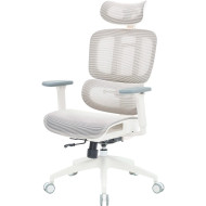 Кресло офисное OFFICEPRO Skyline OC680-W-LG-LG White/Light Gray