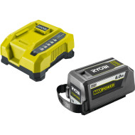 Зарядний пристрій RYOBI Max Power 36V 6.0A RY36BK60B-160 + АКБ 36V 6.0Ah (5133005977)
