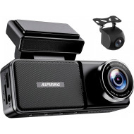 Автомобильный видеорегистратор с камерой заднего вида ASPIRING Alibi 11 Dual (AL-CD1001)