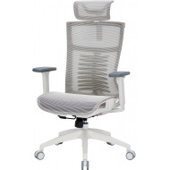 Кресло офисное OFFICEPRO Balance OC620 White/Light Gray