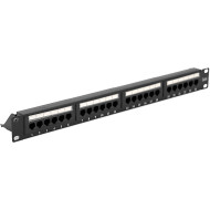Патч-панель RITAR 1U 19" 24-port UTP Cat.6 в сборе