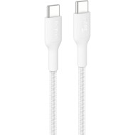 Кабель BELKIN Boost Up Charge Pro Braided USB-C to USB-C 240W 2м White (CAB025HQ2MWH)