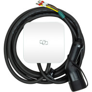 Зарядна станція для електромобілів HISMART Type 2, 22кВт, 32A, 3 фази, 5м (EV200719)