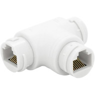 Розгалужувач порту локальної мережі VOLTRONIC Splitter 1 to 2 Cat.5 White