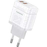 Зарядное устройство FONENG EU57 2xUSB-A 12W Fast Charger White