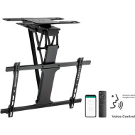 Крепление потолочное для ТВ моторизованное HISMART HS083977 32"-75" Black