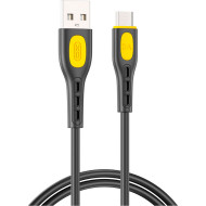 Кабель XO NB280 USB-A to Micro-USB 1м Black