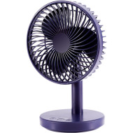 Настільний портативний вентилятор JILE Desktop Small Fan 01 Dark Blue
