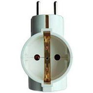 Сетевой разветвитель 2E 2E-AD0103WH White, 3 розетки