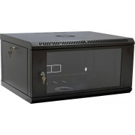 Настенный шкаф 19" CMS UA-MGSW1L44B (4U, 600x400мм, RAL9005)